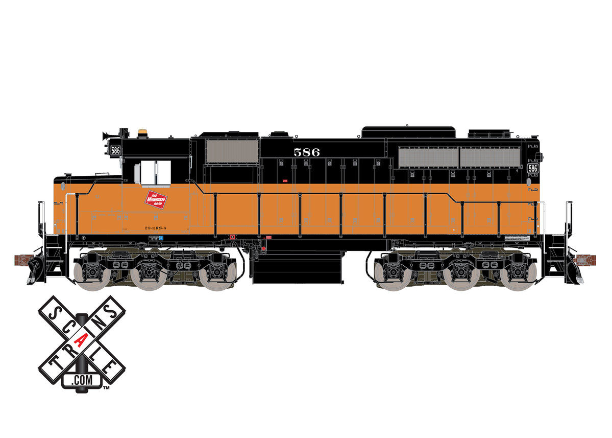 ScaleTrains 70024 HO Scale Museum Quality EMD SDL39 Milwaukee Road MILW 590 DCC Sound