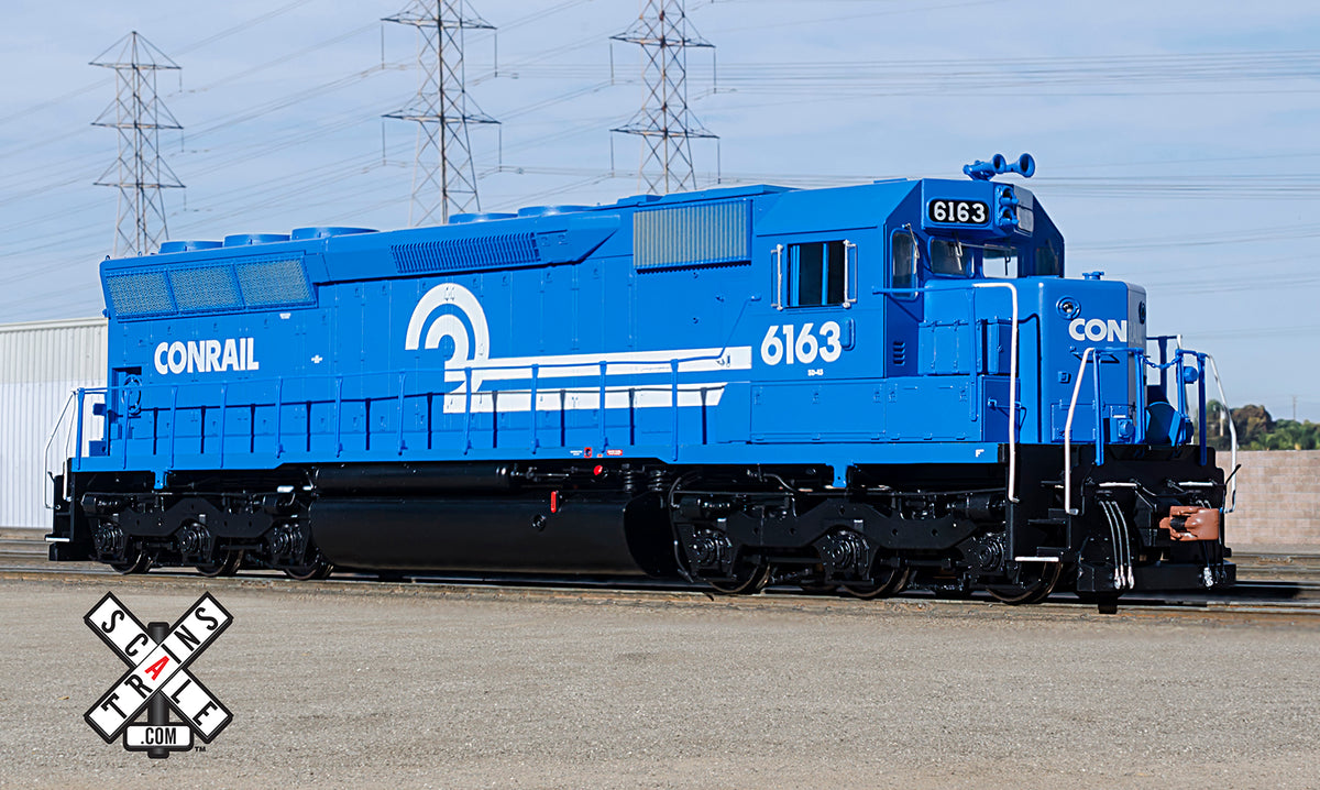ScaleTrains Rivet 32433 HO Scale EMD SD45 Conrail CR 6163 DCC Sound