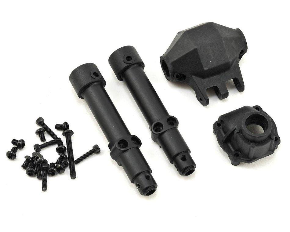 SSD RC 213 Black Diamond Pro Rear Axle Case for SCX10II