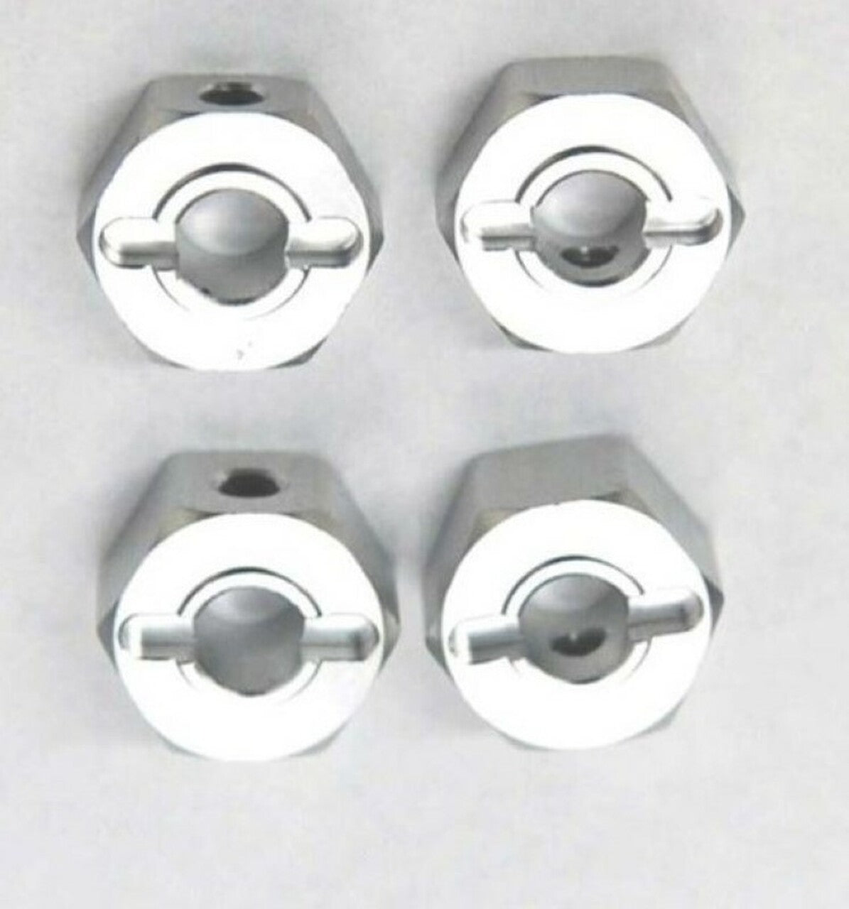 ST Racing Concepts ST3654-14S 14mm Clamp Style Silver Aluminum Hex for Stampede