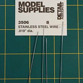 Details Associates 3506 Stainless Steel Wire .019" Diameter