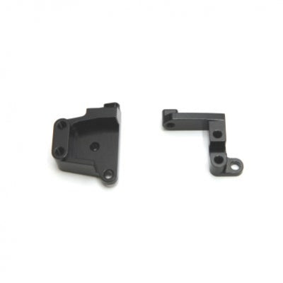 STRC STRTA31387BK Black CNC Aluminum Servo Mount Brackets for SCX10ii