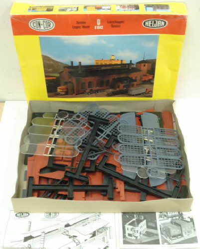 Heljan B1042 / Con-Cor O Scale 2-Track Engine House Building Kit