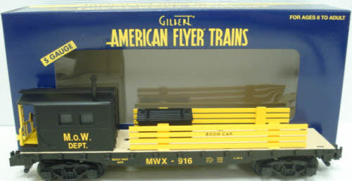 American Flyer 6-48740 S Gauge Maintenance of Way Boom Car