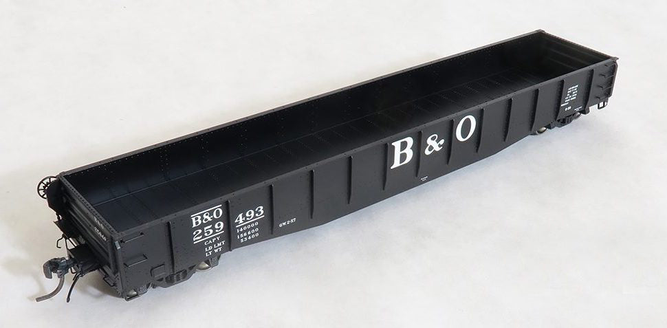 Tangent Scale Models 10930 HO Scale Bethlehem 70-Ton Riveted Gondola Baltimore & Ohio O-59 B&O Re-Paint