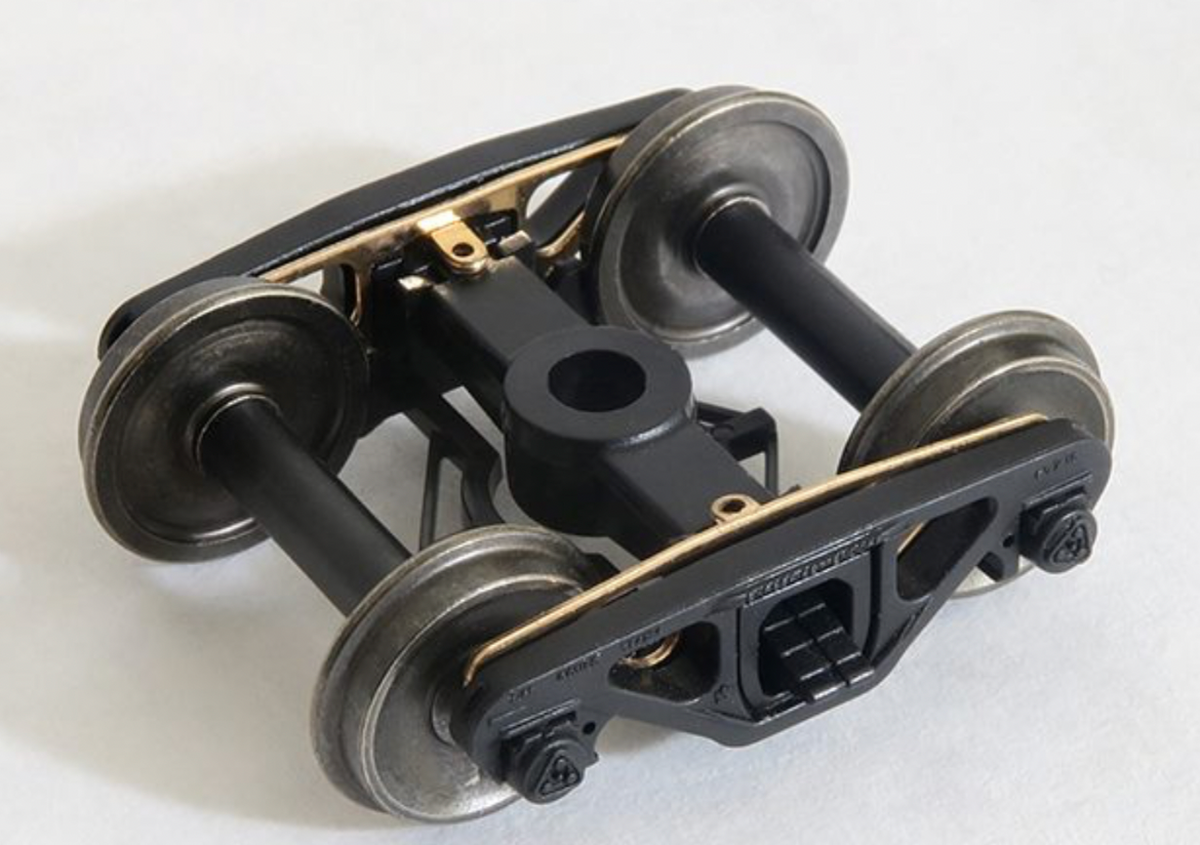 Tangent Scale Models 111 70 Ton Gould Caboose Roller Bearing Trucks Code .88 Tread with Pickups