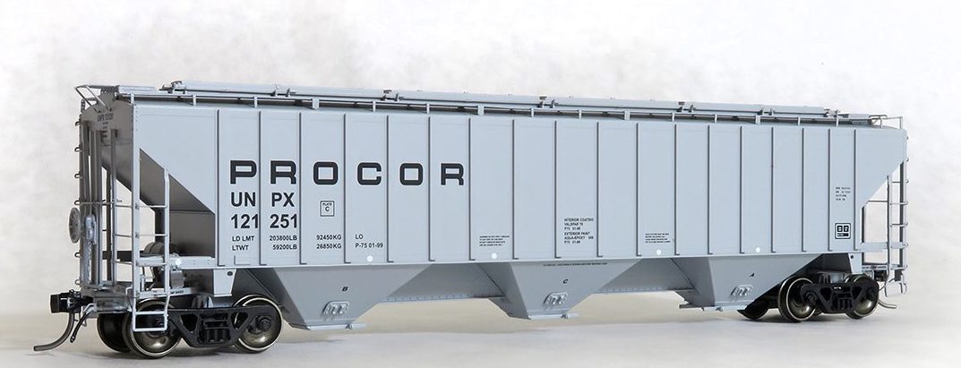 Tangent Scale Models 20042 PS 4750 Covered Hopper PROCOR UNPX