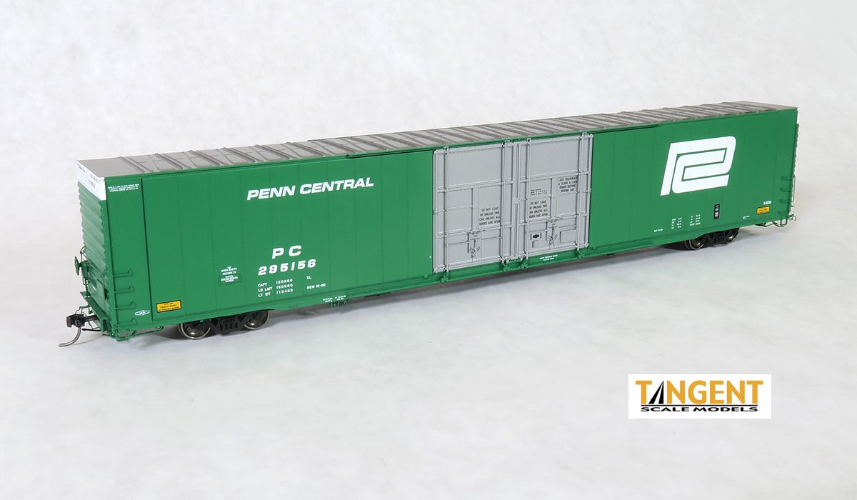 Tangent Scale Models 25027-02 HO Scale 86' Auto Parts Boxcar Penn Central PC 295140