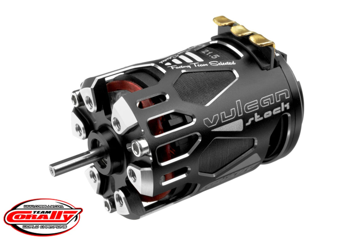 Team Corally C-61113 Vulcan II Pro Stock Sensored Brushless 21.5T 1760kV Motor