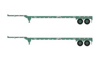 Athearn 26612 HO Scale 45' Container Chassis China Shipping
