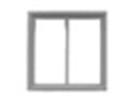 Tichy Train Group 8107 HO Scale 2 Pane Masonry Windows