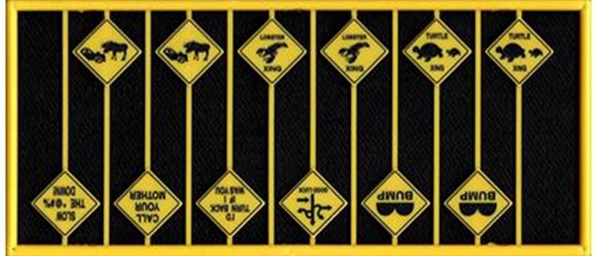 Tichy Train Group 8321 HO Scale Funny Signs Group 2