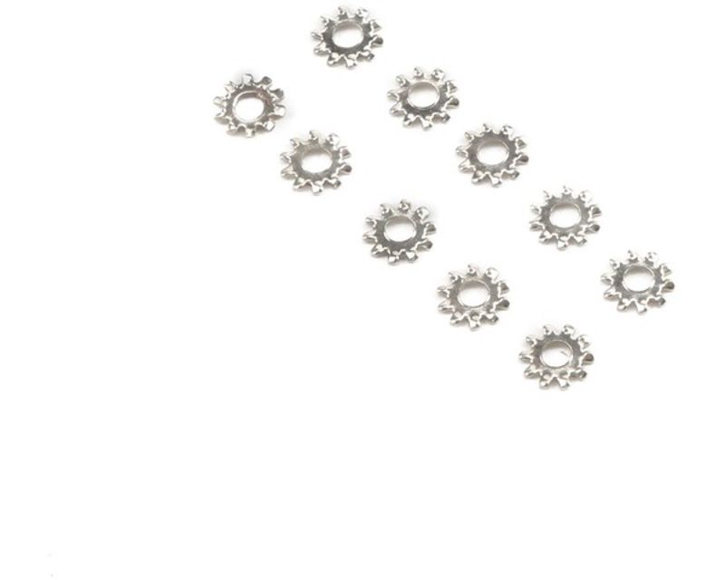 Team Losi Racing TLR256007 External Tooth Lock Washer M3 10 (256007)
