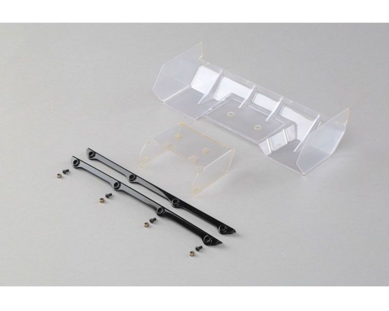 Team Losi Racing TLR340004 Polycarbonate Wing Pre Cut Clear: 8/E/T 4.0 (340004)
