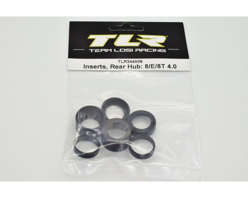 Team Losi Racing TLR344009 Inserts Rear Hub: 8/E/8T 4.0 (344009)