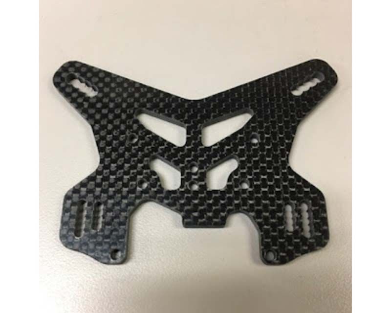 Team Losi Racing TLR344013 Carbon Front Shock Tower: 8T 4.0 (344013)