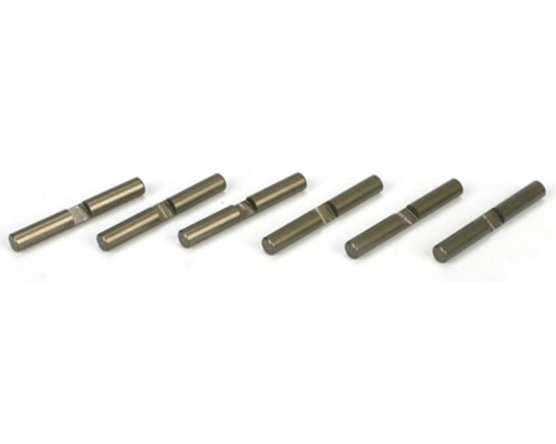 Team Losi Racing TLR3501 Differential Shaft Set Aluminum 6 : 8B 8T 2.0 (3501)