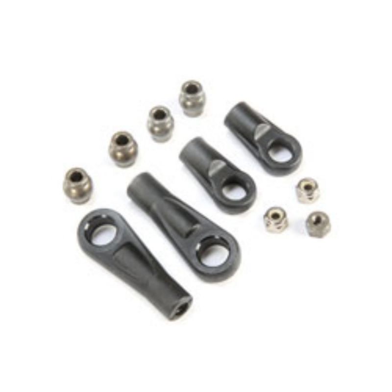 Team Losi Racing TLR351008 Dual Steering Rod Ends and Pivot Balls: 5B 5T (351008)