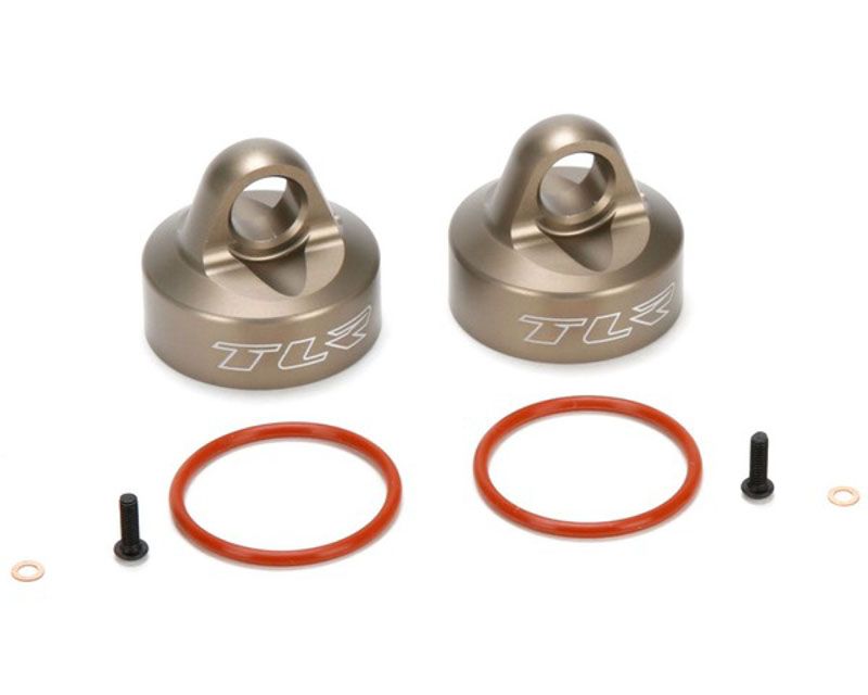 Team Losi Racing TLR353003 Bleeder Shock Caps Al 2 : 5T MINI WRC (353003)