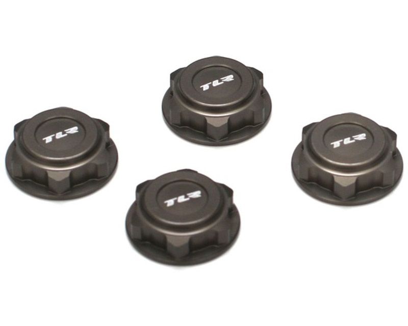 Team Losi Racing TLR3538 Covered 17mm Wheels Nuts Aluminum: 8B/8T 2.0 (3538)