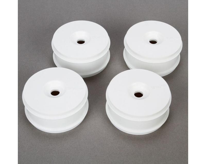 Team Losi Racing TLR44001 1/8 Buggy Dish Wheels White (4) : EIGHT Buggy 3.0 (44001)