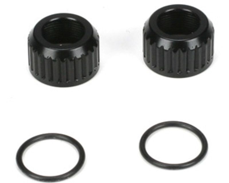 Team Losi Racing TLR5086 Shock Cap: Bottom (2): 22 (5086)