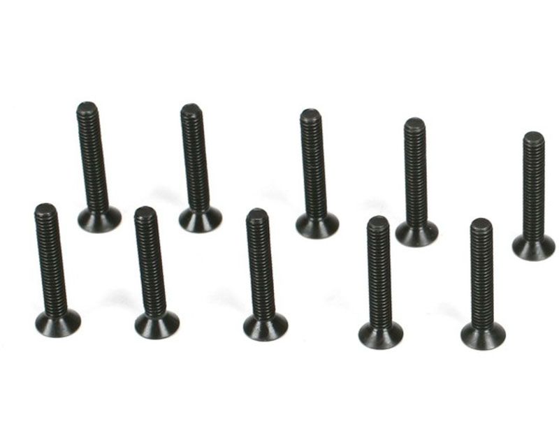 Team Losi Racing TLR5959 Flathead Screws M2.5 x 16mm (10) (5959)