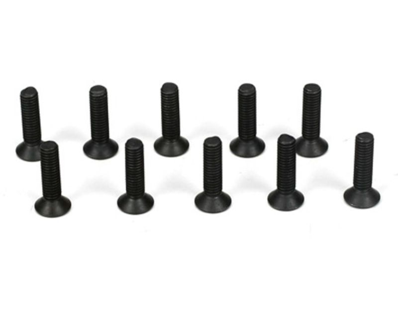 Team Losi Racing TLR5963 Flathead Screw M3 X 12mm (10) (5963)