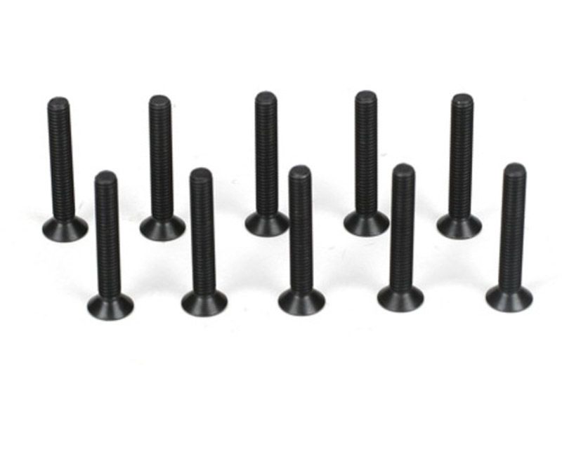 Team Losi Racing TLR5965 Flathead Screw M3 X 20mm (10) (5965)