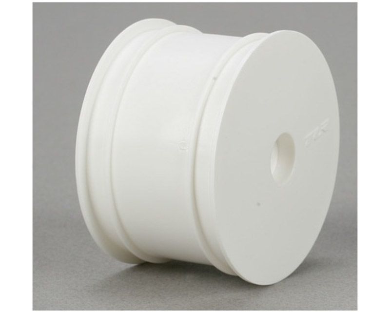 Team Losi Racing TLR7100 Rear Wheels White (2): 22 (7100)
