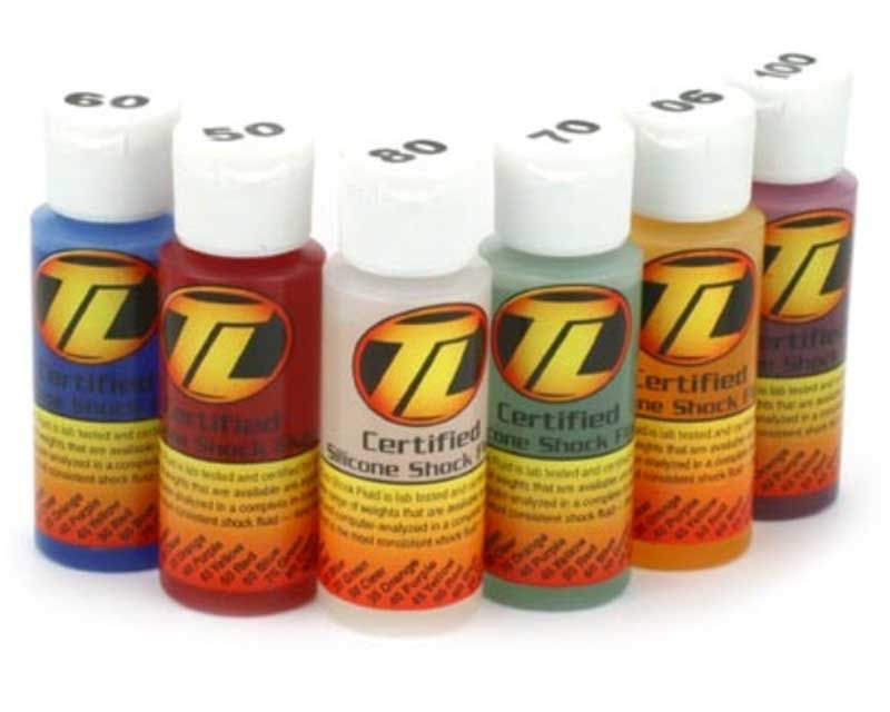 Team Losi Racing TLR74021 Shock Oil 6Pk 50 60 70 80 90 100 2oz (74021)
