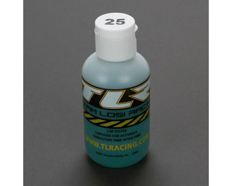 Team Losi Racing TLR74022 Silicone Shock Oil 25wt 4oz (74022)