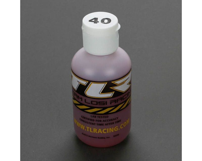 Team Losi Racing TLR74025 Silicone Shock Oil 40 Wt 4 Oz (74025)
