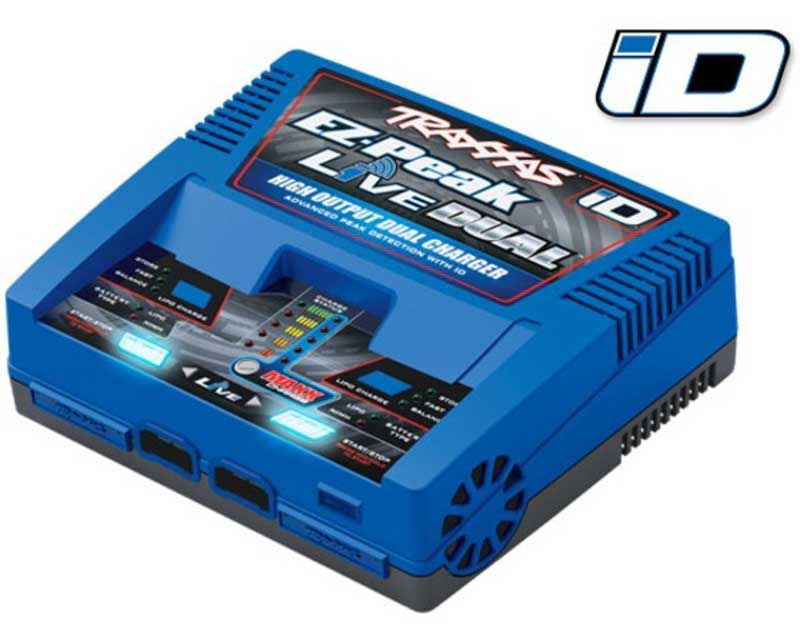 Traxxas 2973 Charger Ez Peak Live Dual 200w NiMh Lipo with Id Auto Bat (2973)