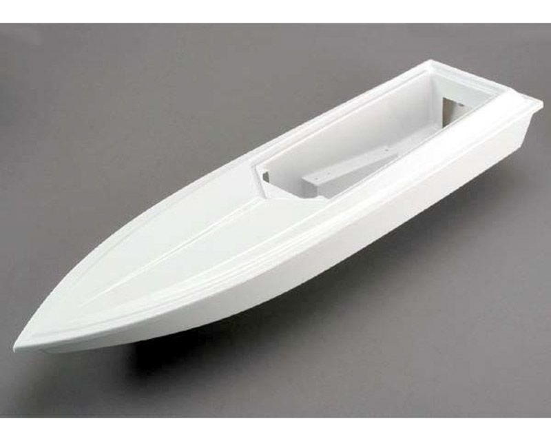 Traxxas 3811 Hull & lower deck assembly with foam flotation (3811)