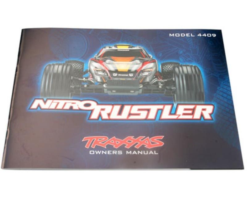 Traxxas 4499R Owner's Manual Nitro Rustler (4499R)