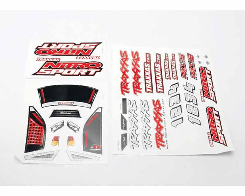 Traxxas 4513R Decal sheets Nitro Sport (4513R)