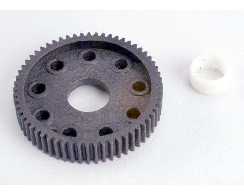 Traxxas 4660 Differential gear (60-tooth)/PTFE-coated differential bushing (4660)