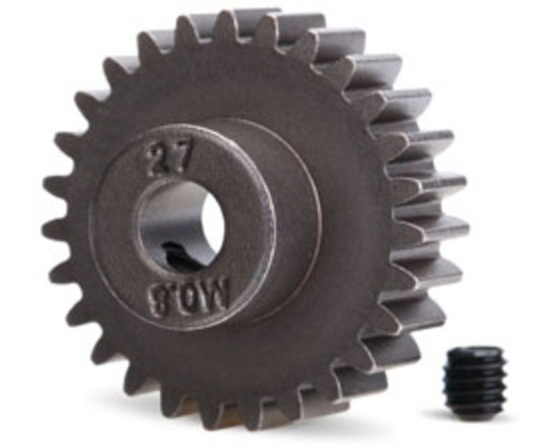 Traxxas 5647 27t 32-Pitch (.8 Metric Pitch) Steel Pinion for 5mm Shaft (5647)