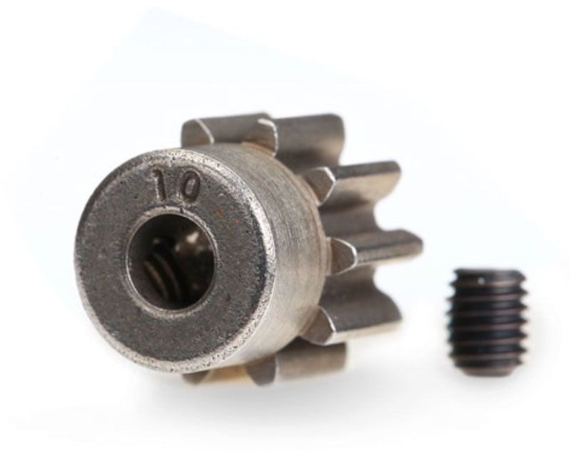 Traxxas 6746 Gear - 10-T Pinion 32-P Steel Set Screw (6746)