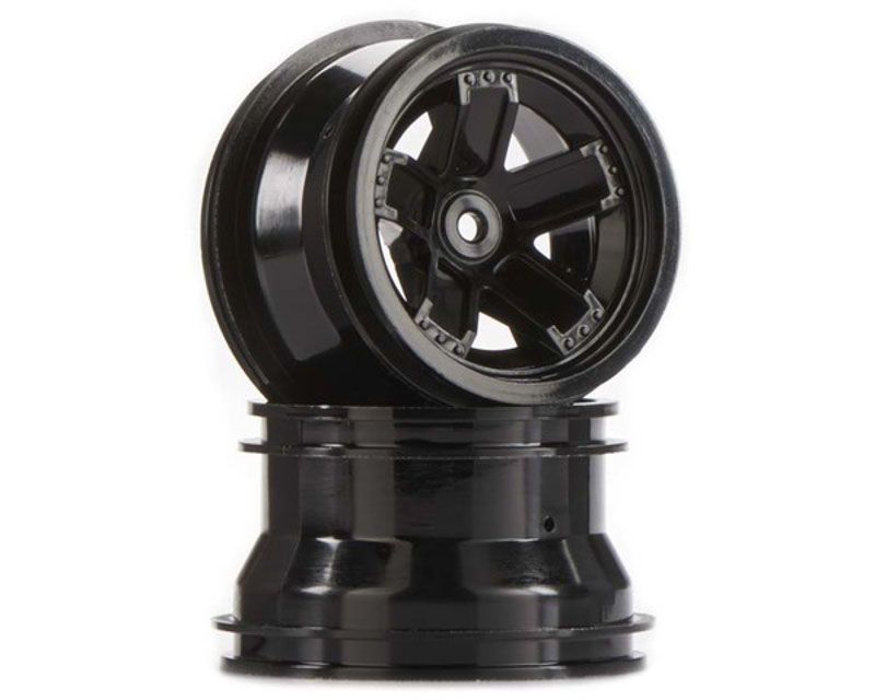 Traxxas 7671 Wheels Teton Black (2) (7671)