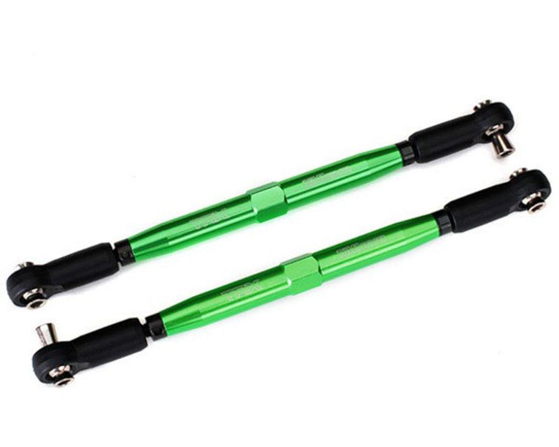 Traxxas 7748G Toe links - X-Maxx (TUBES green-anodized - 7075-T6 Aluminum) (7748G)