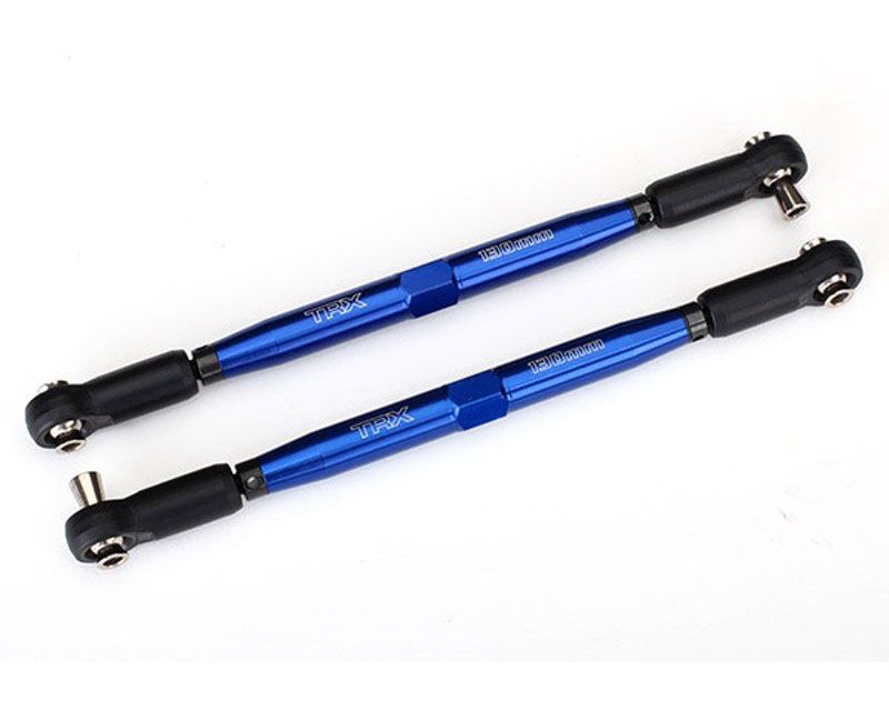 Traxxas 7748X Toe links - X-Maxx Tubes Blue-Anodized 7075-T6 Aluminum Str (7748X)