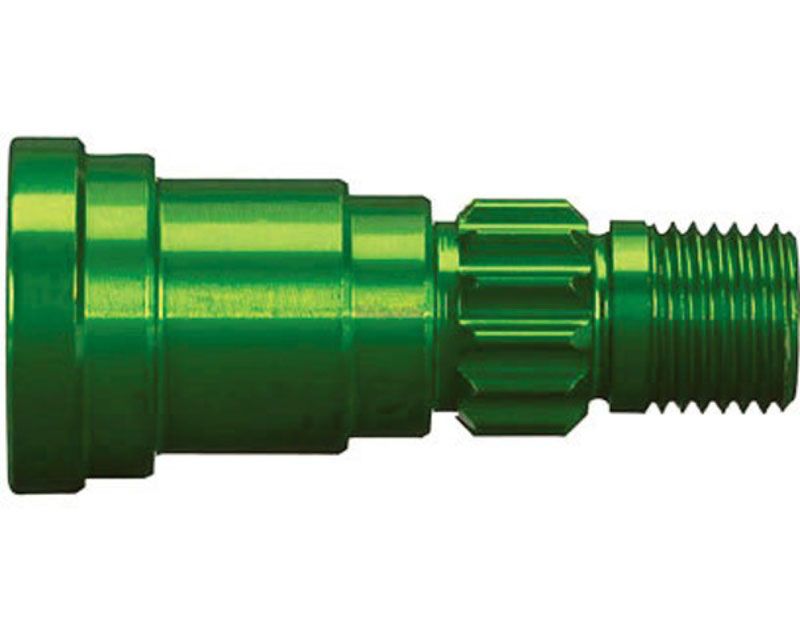 Traxxas 7753G Stub Axle Anodized Aluminum (Green) X-Maxx (7753G)