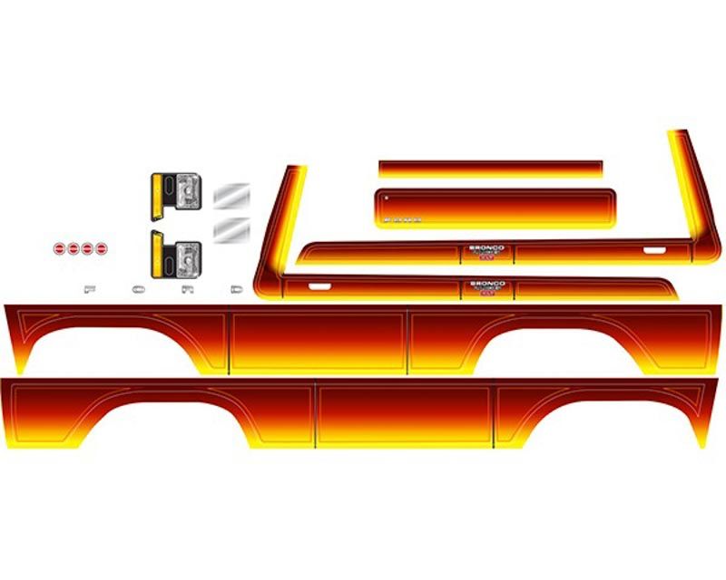 Traxxas 8078 Decal Sheet Bronco Sunset (8078)