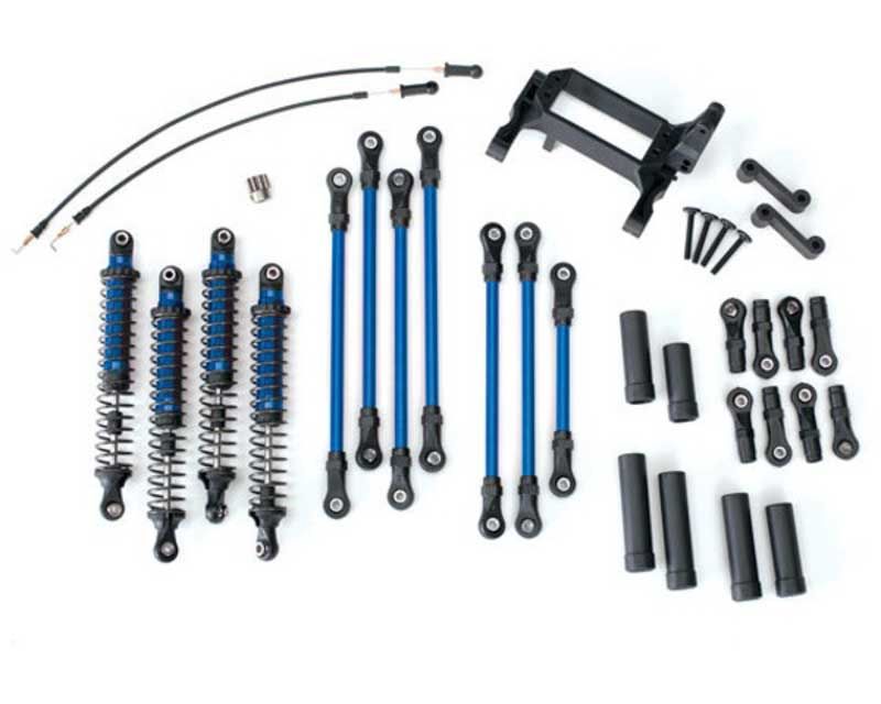 Traxxas 8140X Long Arm Lift Kit - Trx-4 - Complete Blue (8140X)