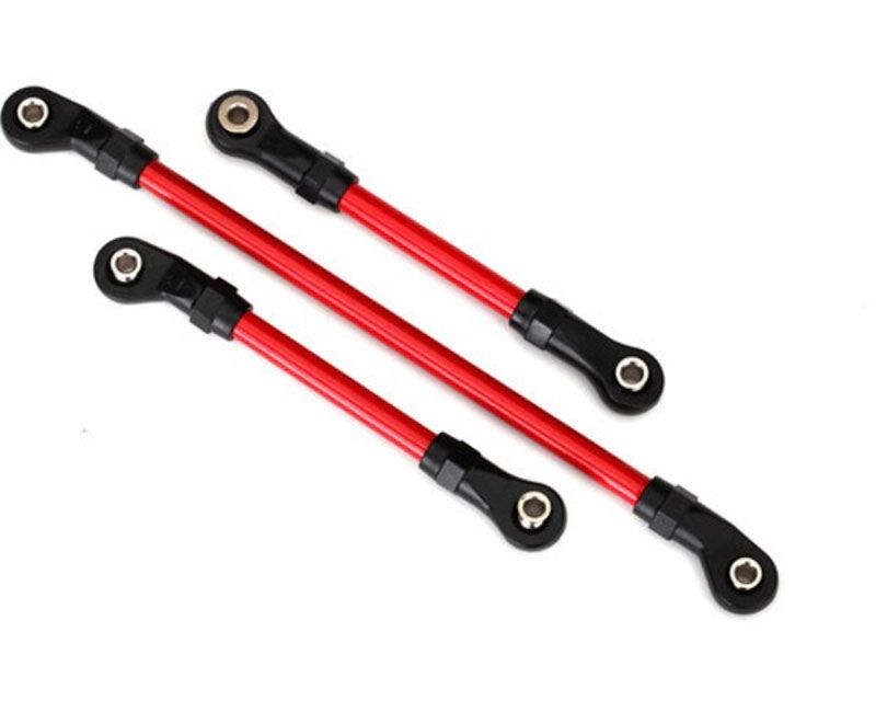 Traxxas 8146R Steering Panhard Link Draglink Hollow Balls (Red) TRX-4 (8146R)