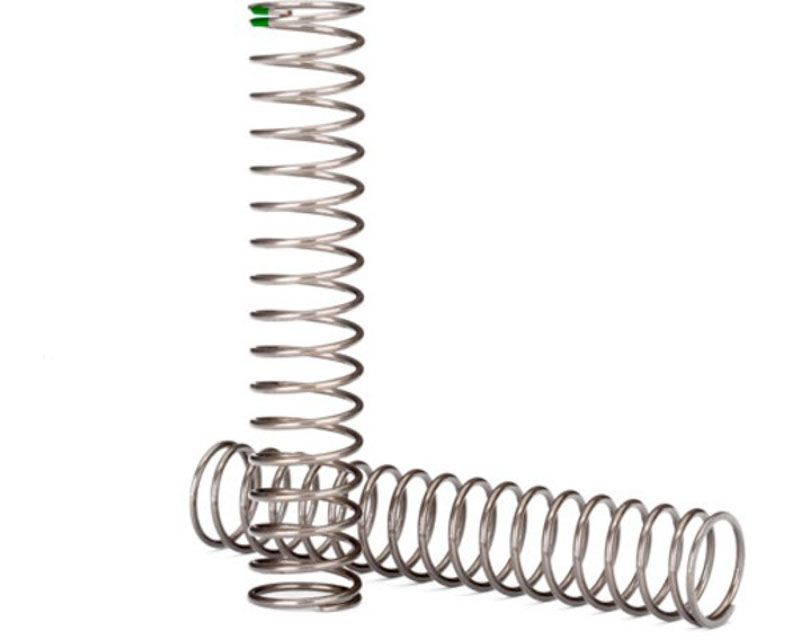 Traxxas 8156 Springs Shock Long Natural Finish Gts 0.54 Rate Green (8156)