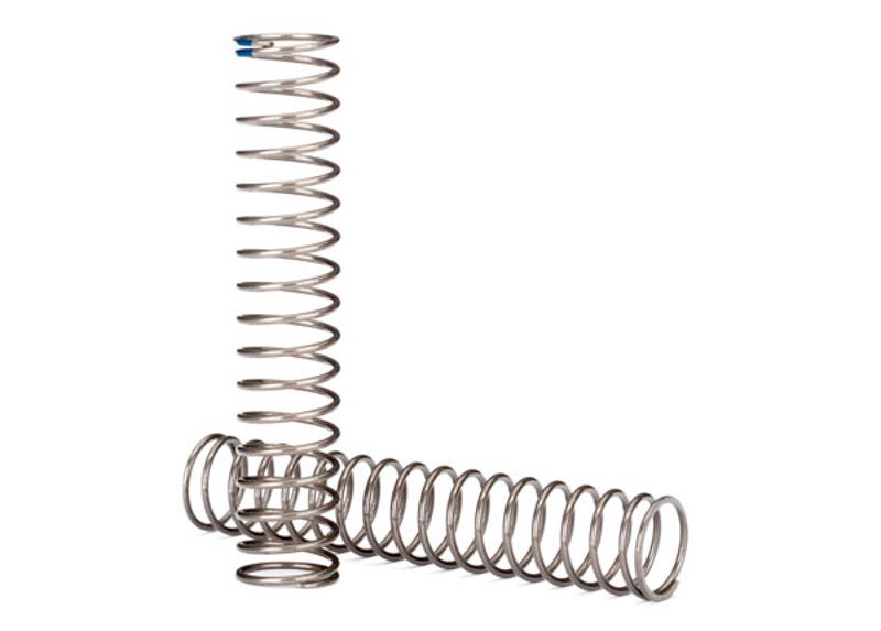 Traxxas 8157 Springs - Shock - Long (Natural Finish) (Gts) (0.62 Rate - Blue (8157)