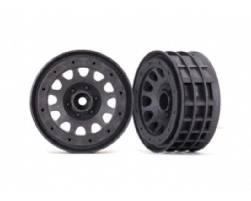 Traxxas 8171A Wheels Method 105 2.2 Charcoal Gray Beadlock w/ Out Rings (8171A)